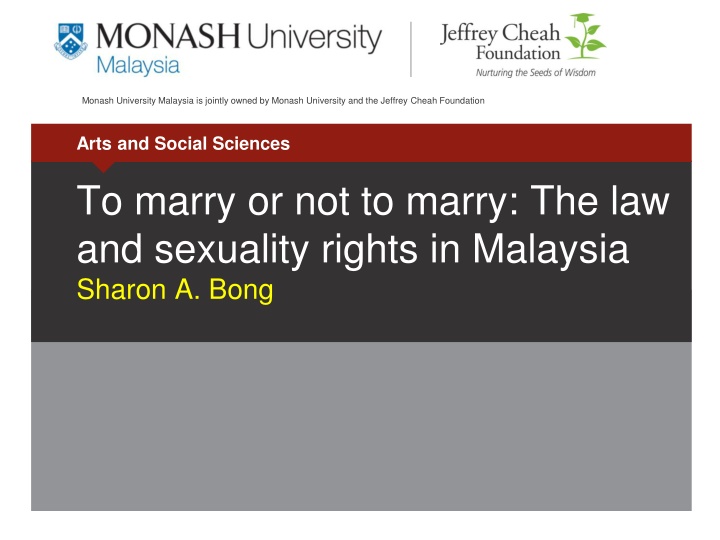 Sexuality Rights and Legal Context in Malaysia