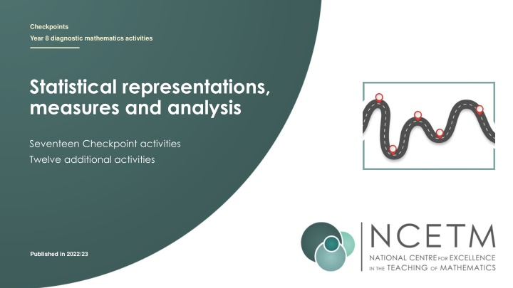 Statistical representations, measures and analysis