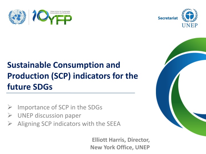 Importance of Sustainable Consumption and Production (SCP) Indicators in Achieving the SDGs