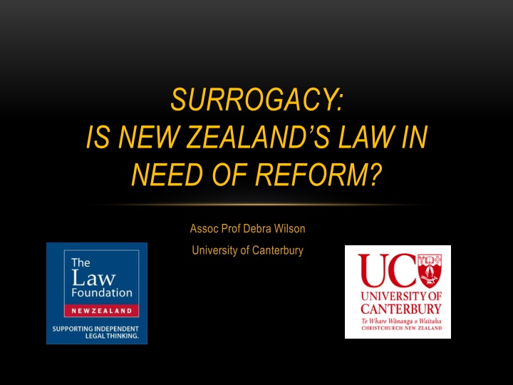 Surrogacy Laws in New Zealand: A Review of the Current Legislation