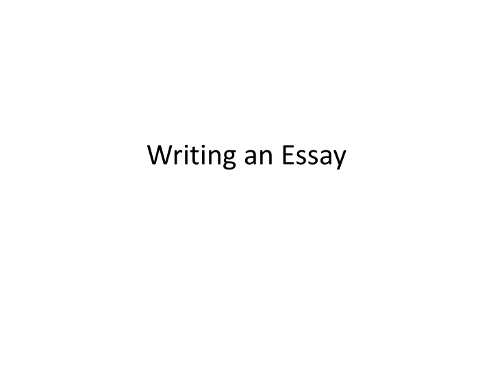 The Purpose and Power of Essay Writing
