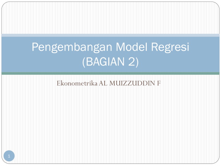 Structural Changes in Time Series Data with Chow Test