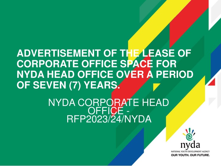 Lease of Corporate Office Space for NYDA Head Office - RFP2023/24/NYDA