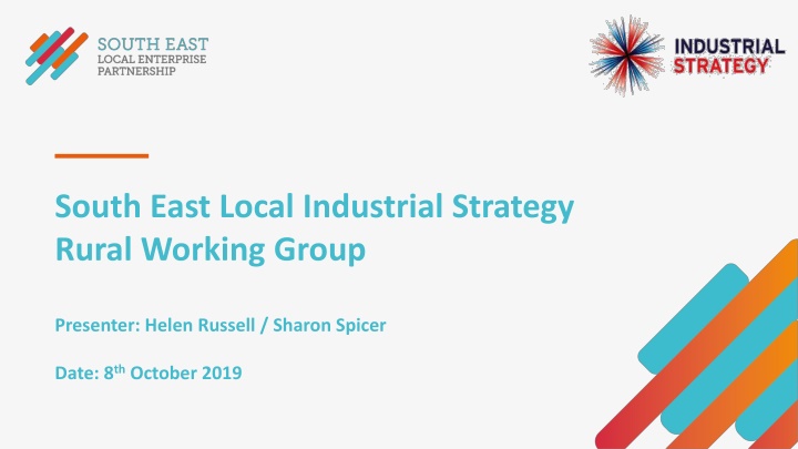 South East Local Industrial Strategy: Vision and Progress Update