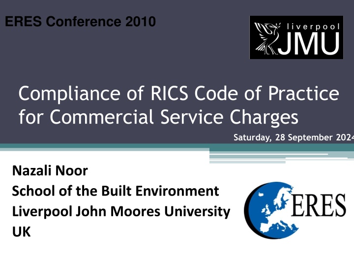 UK Commercial Service Charges: RICS Code of Practice and Proposed Solutions