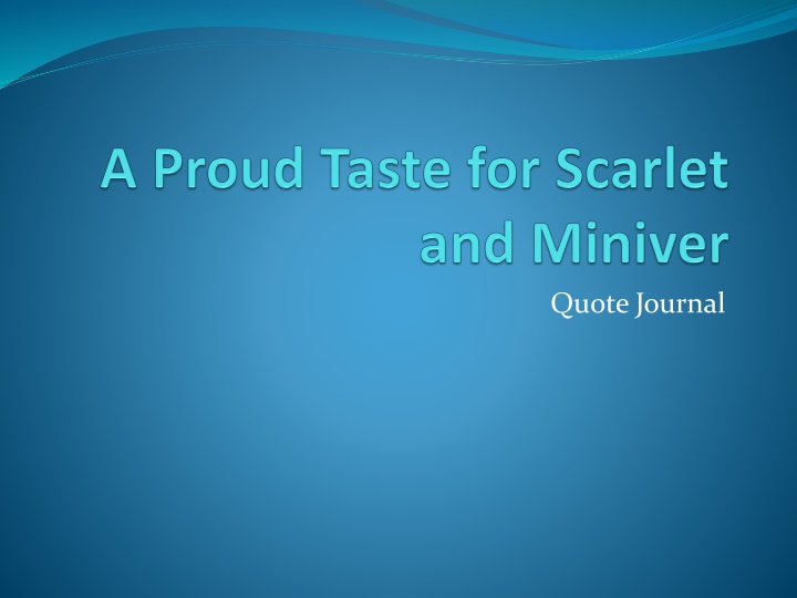 Exciting Quote Journal Project Guidelines