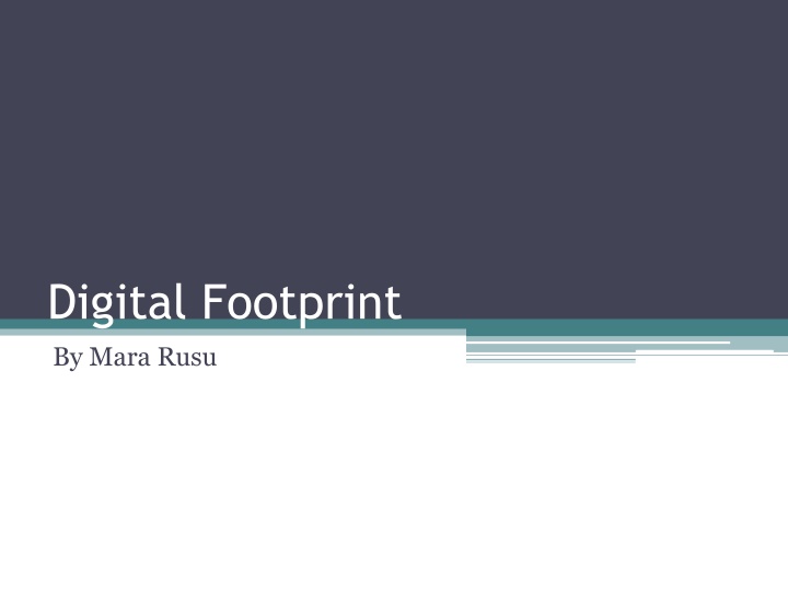 Your Digital Footprint: Impact and Importance