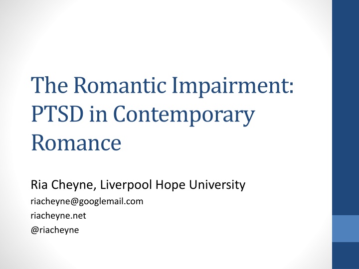 Disability Representation in Contemporary Romance Novels