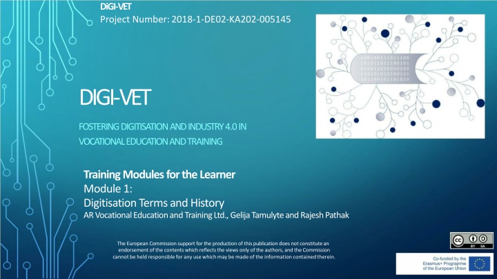 Digitisation and Industry 4.0 in Vocational Education