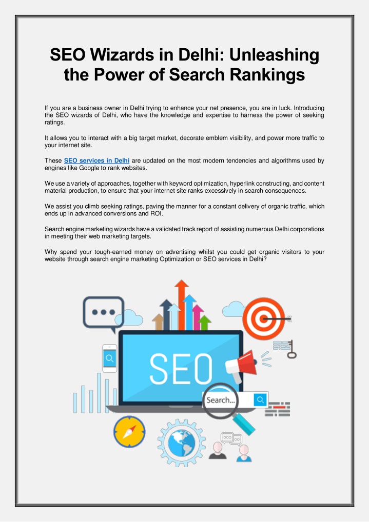 seo wizards in delhi unleashing the power n.w