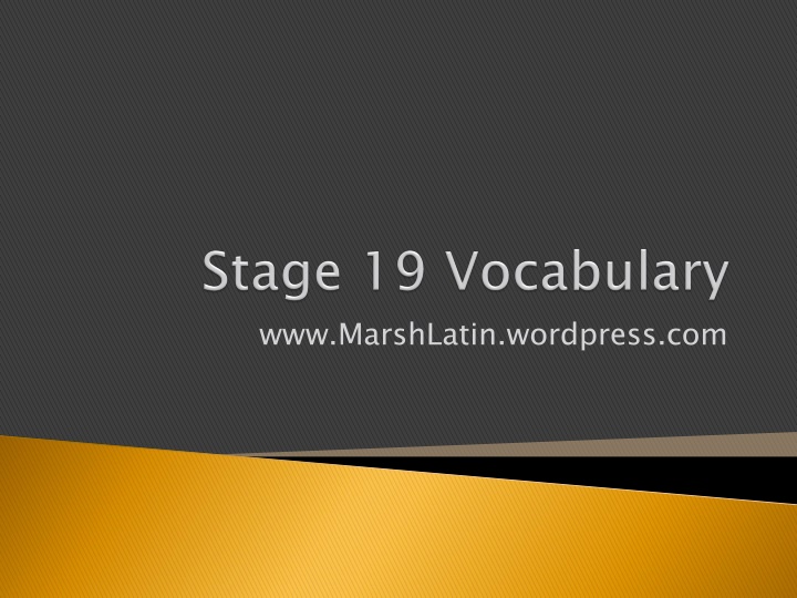 Diversity of Latin Words and Meanings