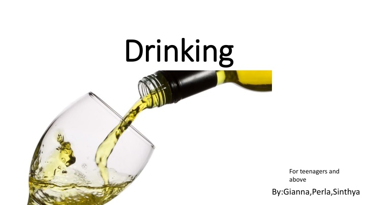 Risks of Alcohol Consumption for Teenagers and Young Adults