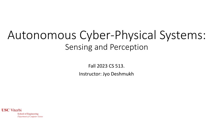Inertial Measurement Units (IMUs) in Autonomous Systems