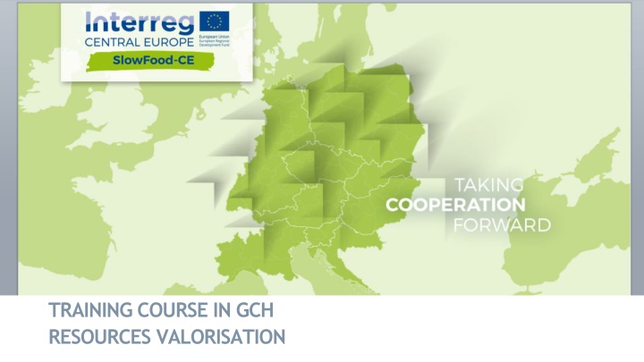 Sustainable Valorization of Gastronomic Cultural Heritage Resources