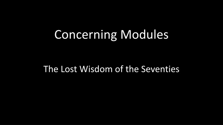 Insights from NATO Software Engineering Conferences and The Software Crisis of the Seventies