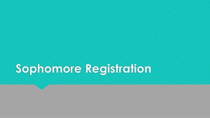 Academic Guidance and Requirements for High School Sophomores