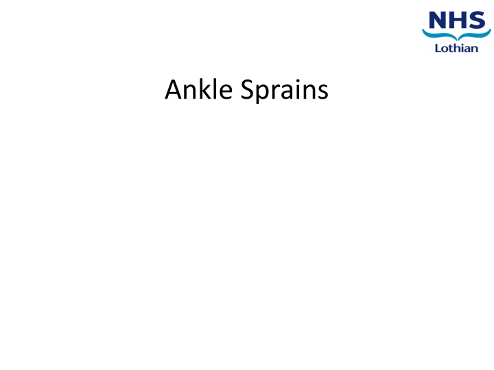Ankle Sprains: Causes, Symptoms, and Management