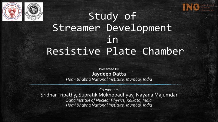 Study of Streamer Development in RPC for Neutrino Observatory Experiment
