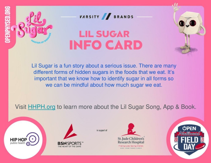 Fun Activities and Challenges with Lil Sugar for Health Awareness