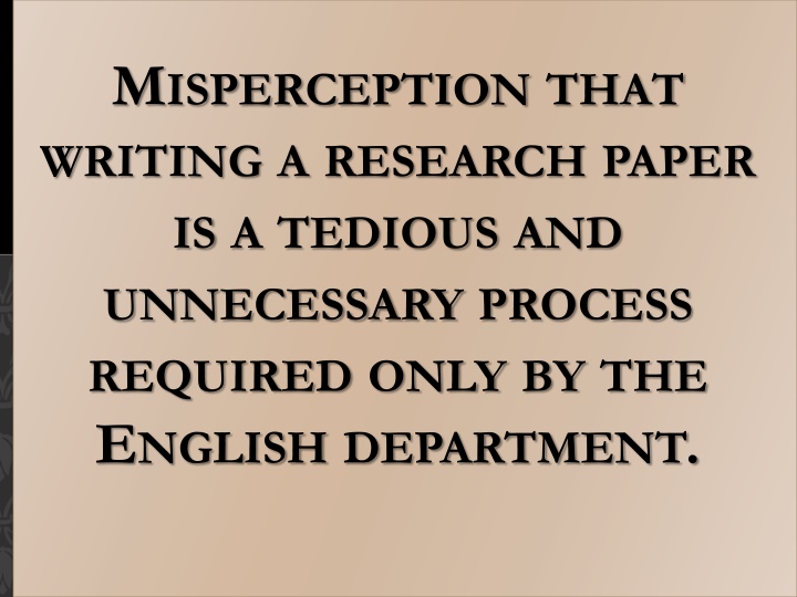 Demystifying the Research and Writing Process for Academic Success