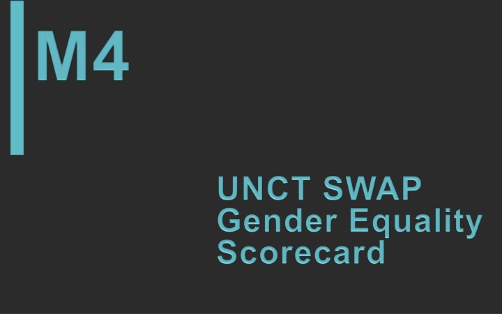 Gender Mainstreaming in UN Sustainable Development Cooperation Framework