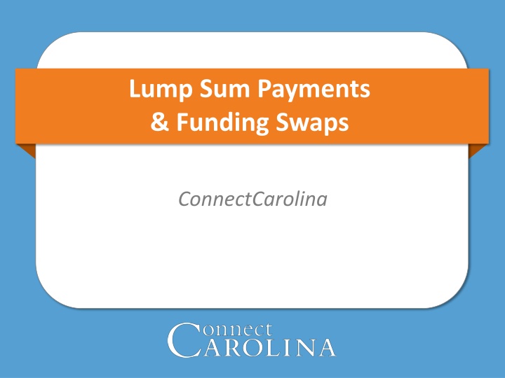 Funding Grid and Commitment Accounting in ConnectCarolina
