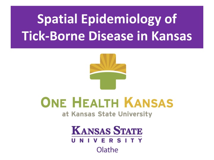 Spatial Epidemiology of Tick-Borne Diseases in Kansas