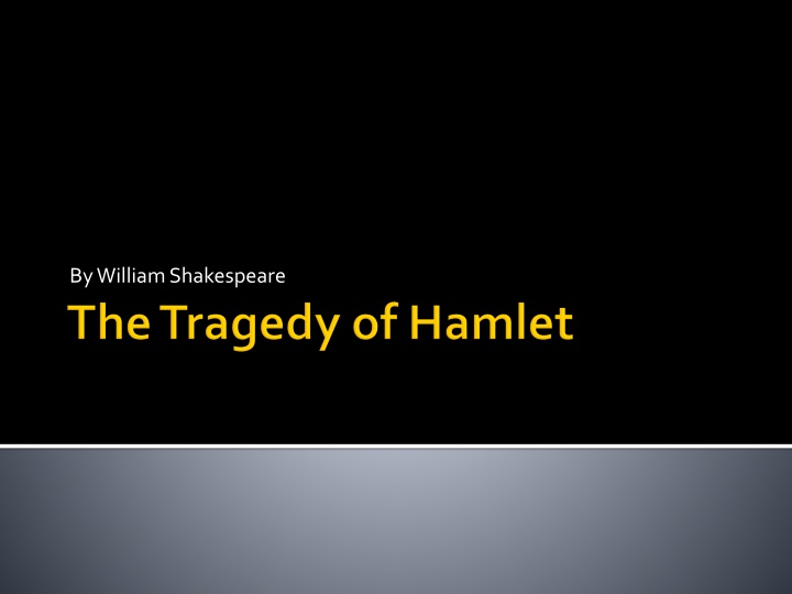 Shakespearean Dramatic Techniques Analysis