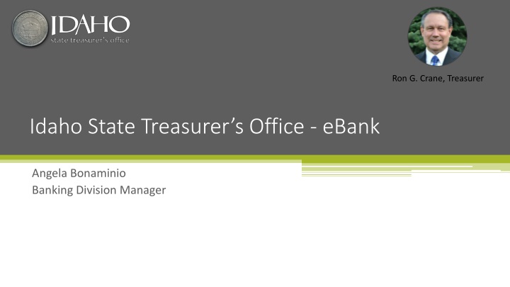 Modernizing Statewide Transactions: Introducing TATRS and eBank System