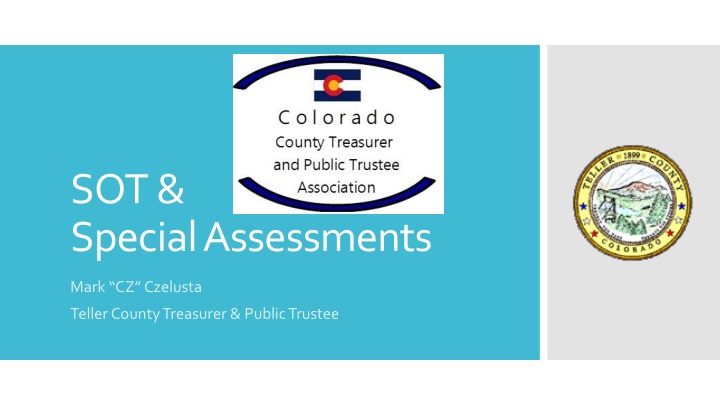 Vehicle Ownership Taxes and Special Assessments in Teller County