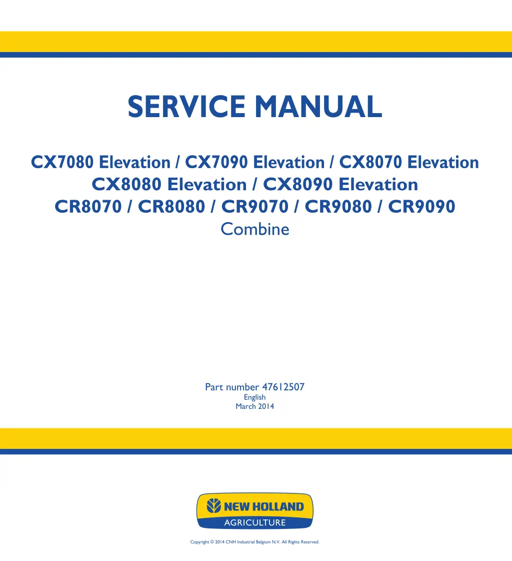 service manual n.