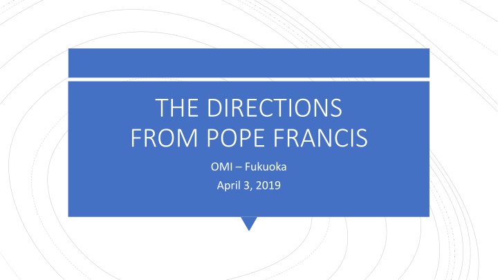 Pope Francis's Call for Unity and Compassion in Addressing Migration