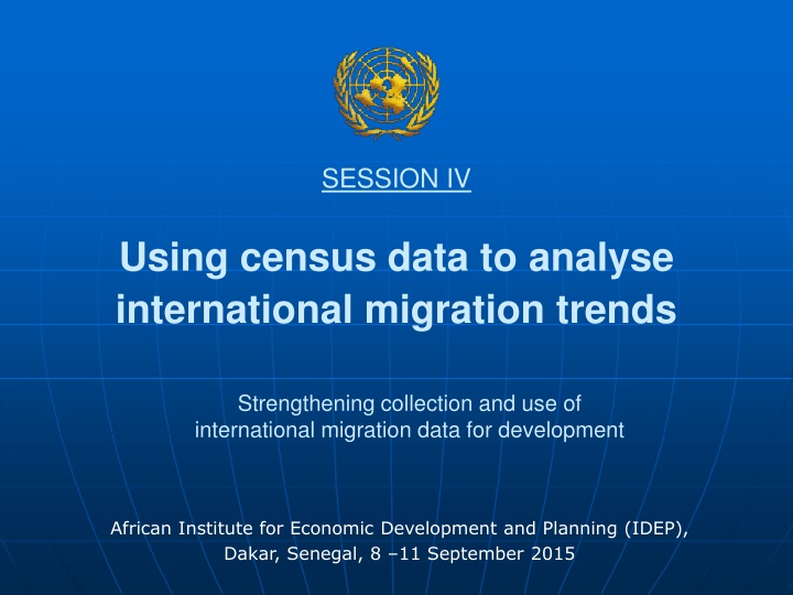 International Migration Trends Analysis Using Census Data