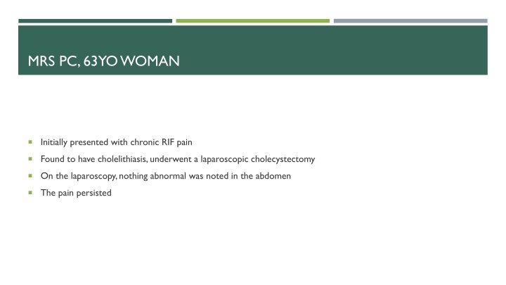 Complex Case Study of a 63-Year-Old Woman with Adenocarcinoma
