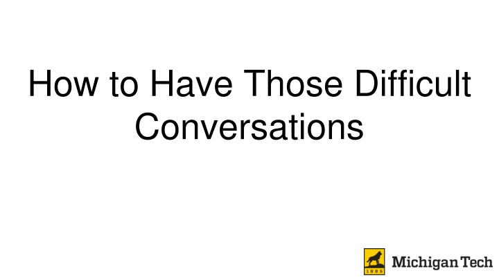 Mastering Difficult Conversations in the Workplace