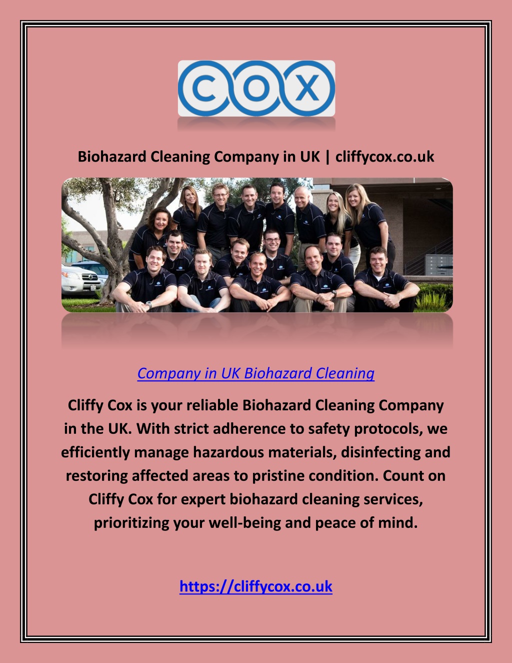 biohazard cleaning company in uk cliffycox co uk l.w