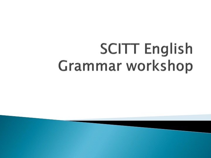 Word Classes and Verb Tenses in English Grammar