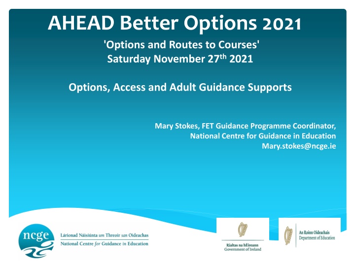Career Options and Education Pathways in Ireland
