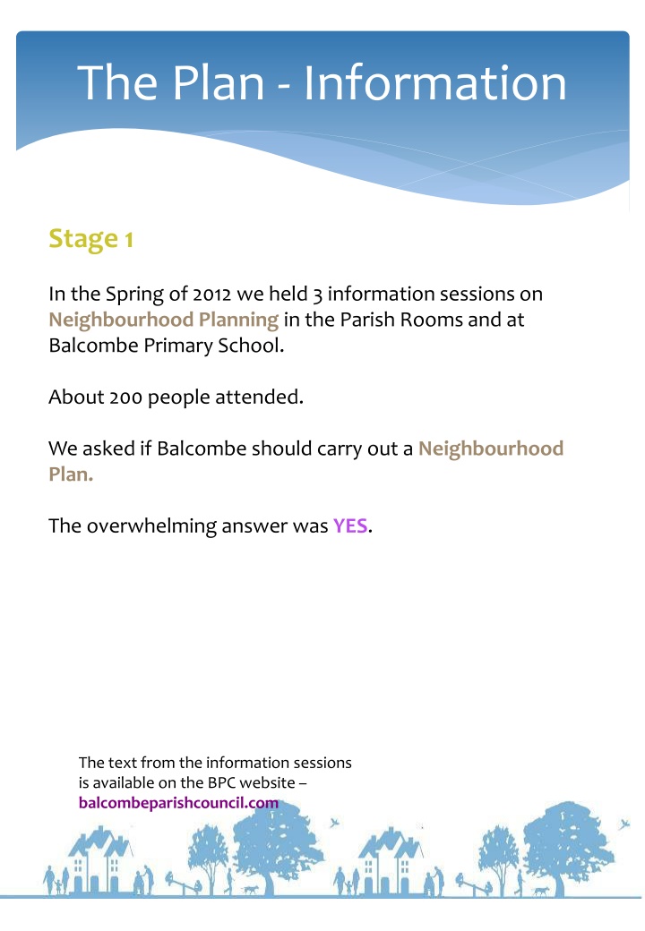 Balcombe Neighbourhood Plan: Community Engagement and Development Strategy