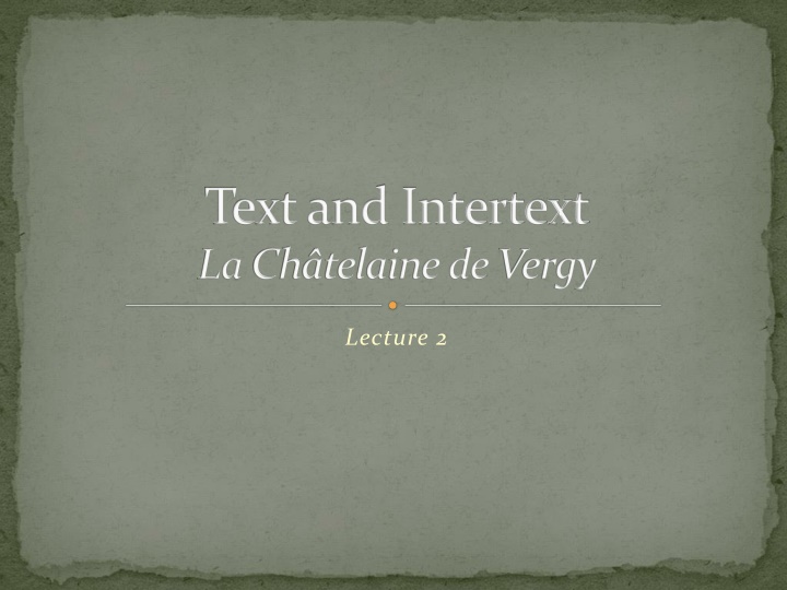 Intertextuality in Medieval Manuscripts