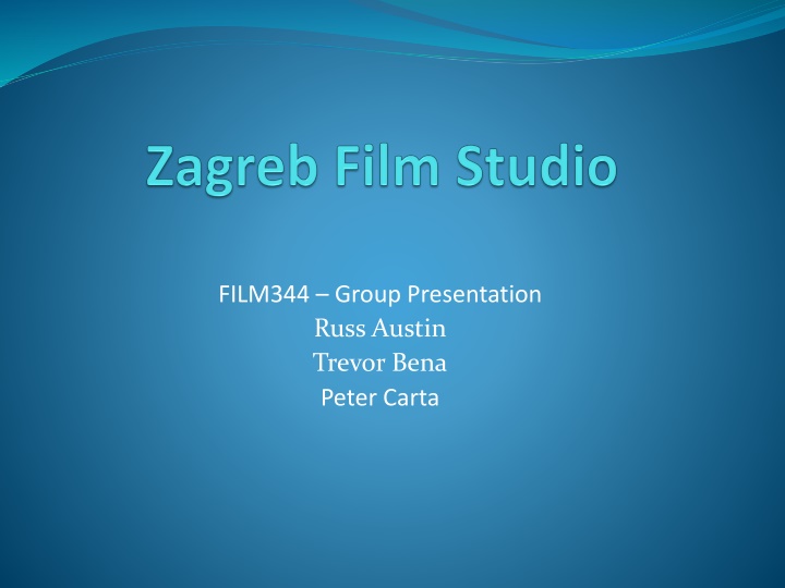 History of Animation in Croatian Film Industry