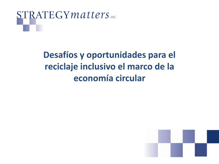Promoting Inclusive Recycling in the Circular Economy Framework