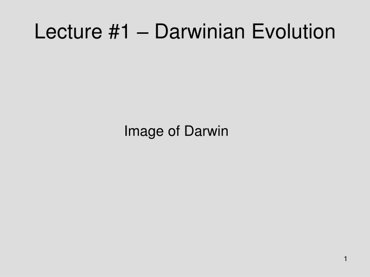 Evolution: Key Concepts and Perspectives