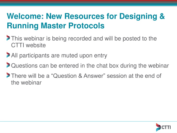 Enhancing Clinical Trials Through Master Protocols: CTTI Webinar Insights