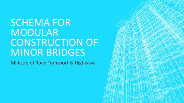 Modular Construction of Minor Bridges: A Detailed Process Overview
