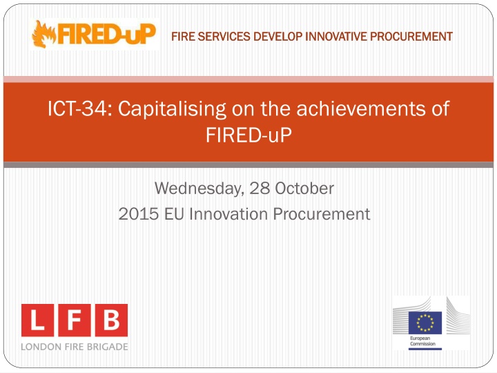 Enhancing Fire Services through Innovative Procurement and Technology