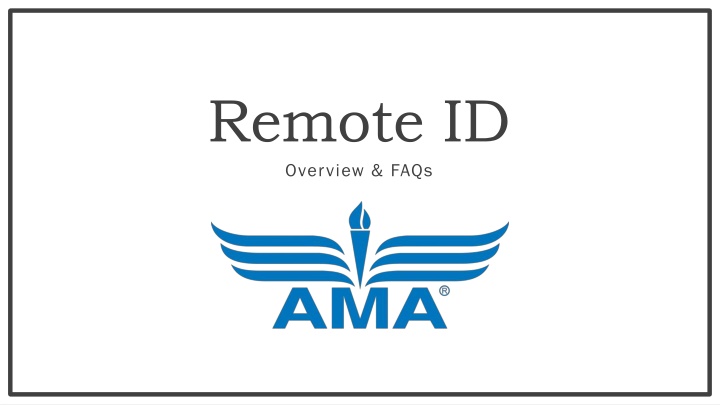 Remote Identification of Unmanned Aircraft: Compliance Methods