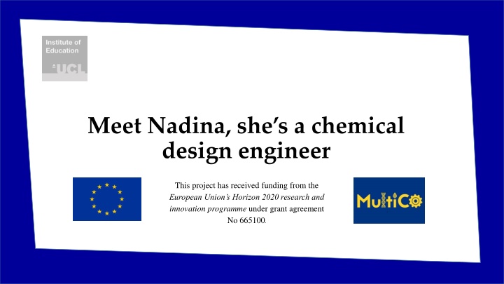 Nadina - Chemical Design Engineer Innovating for Sports Injuries