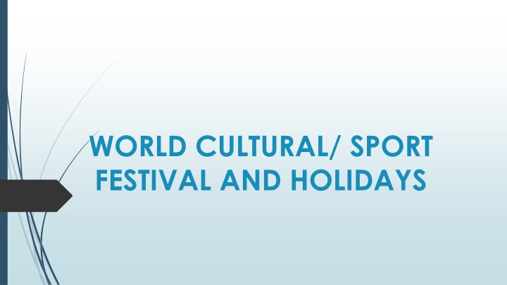 Culture and Society in Today's World