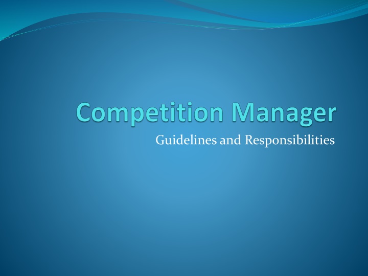 Organizing Show Events: Guidelines and Responsibilities